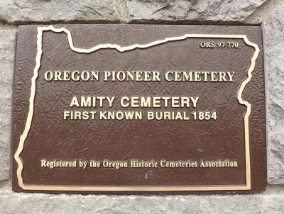 Amity Pioneer Cemetery