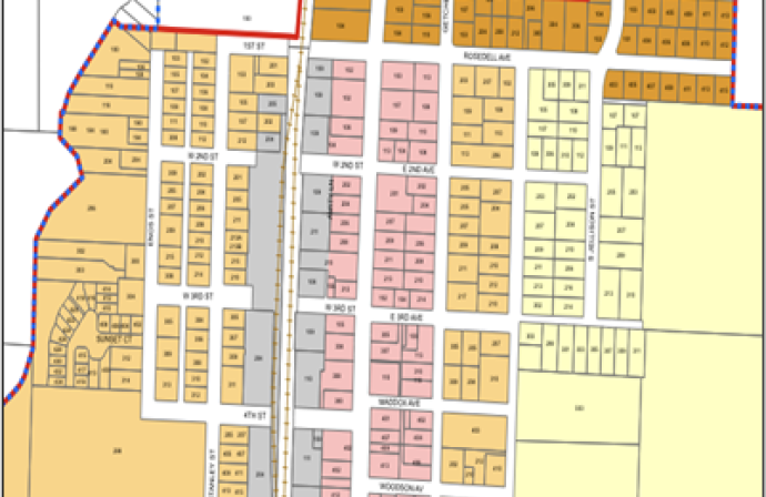Zoning Map of the City of Amity