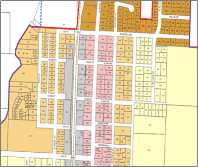 Zoning Map of the City of Amity